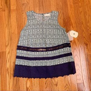 NWT- Alter’d State Mint/Navy Tank Top Size S